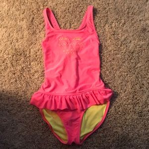 Cat & Jack Pink Heart Bathing Suit!